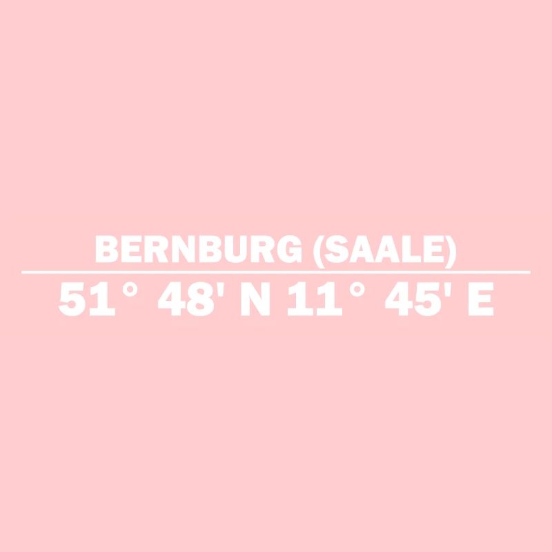 Bernburg (Saale) coordinates