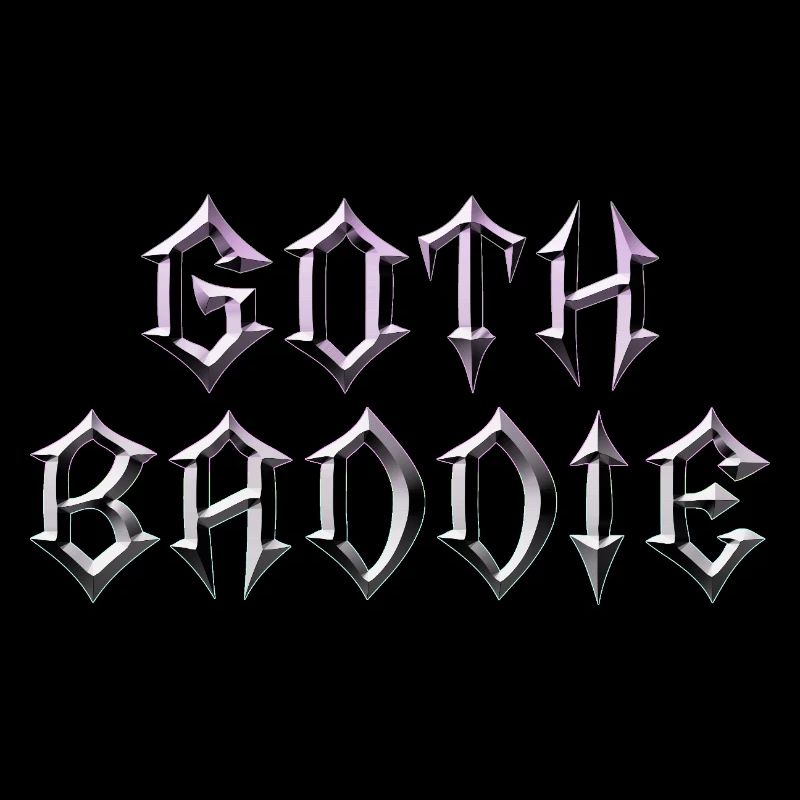 Goth Baddie! Goth Girl Gothic Aesthetic