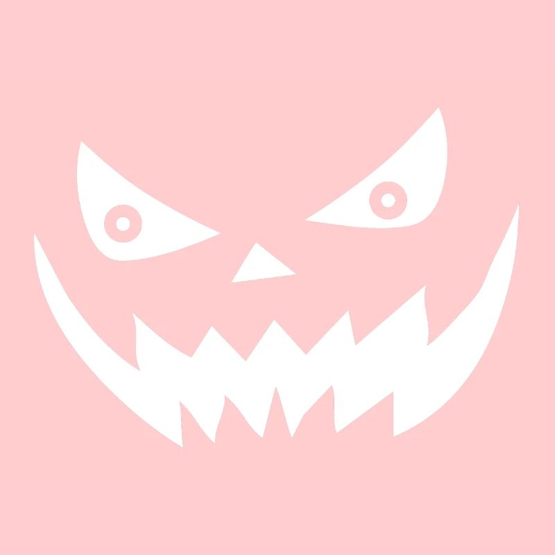 Grimace d’Halloween blanc