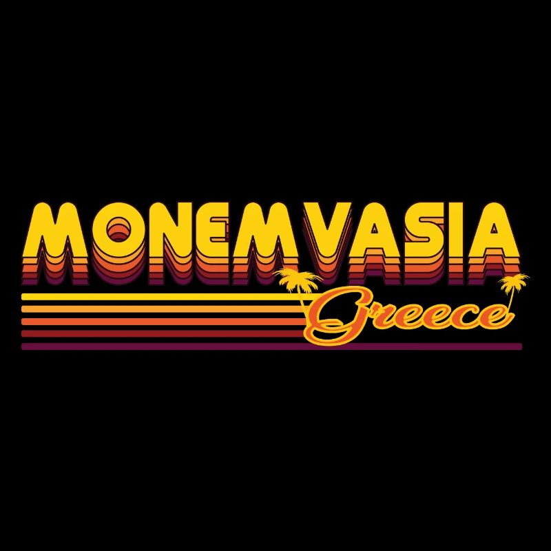Monemvasia: Historisches Retro-Design