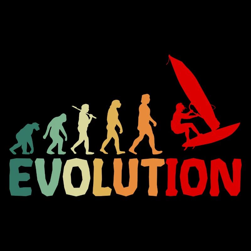 Windsurf Evolution Windsurfen Vintage