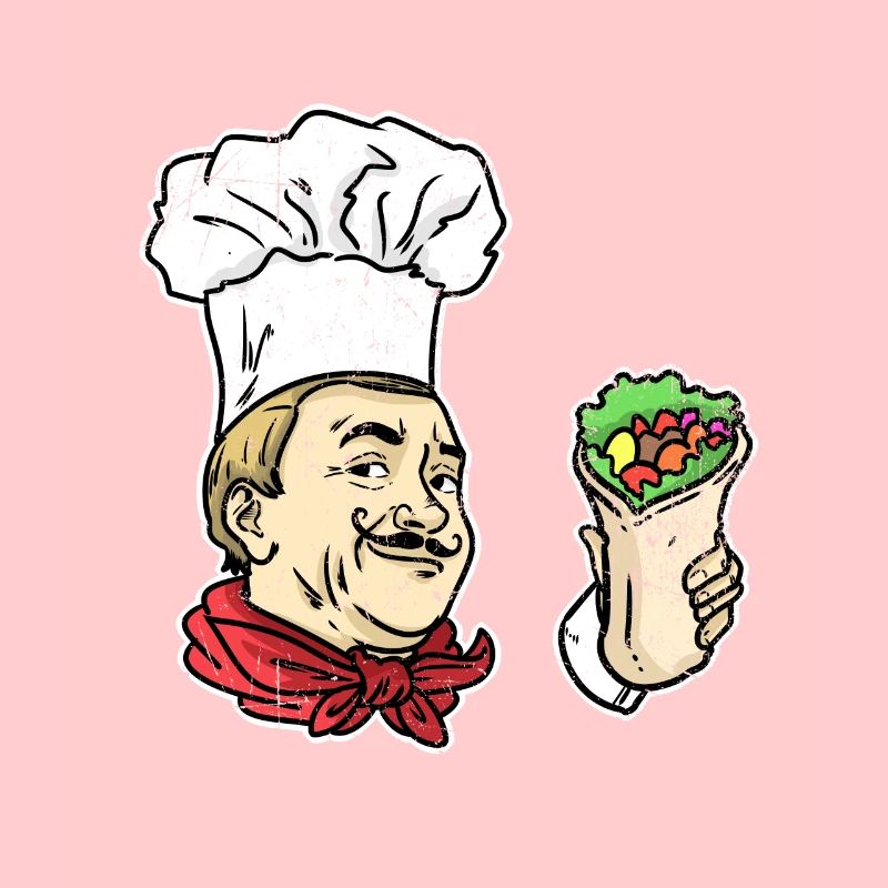 Döner Kebab Koch Geschenk