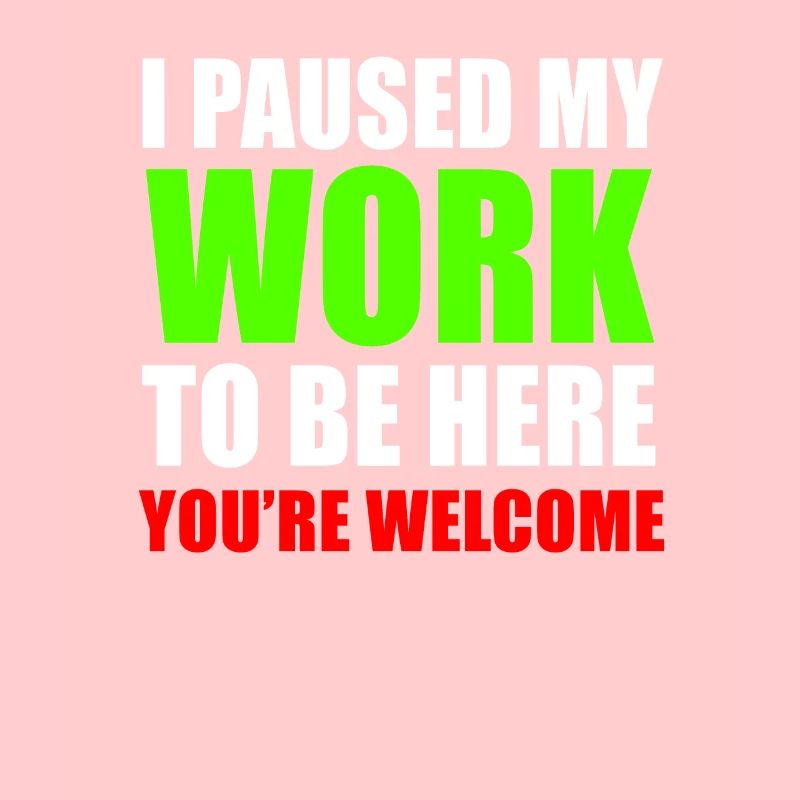 Workaholic Arbeiter Lustiger Spruch Geschenk