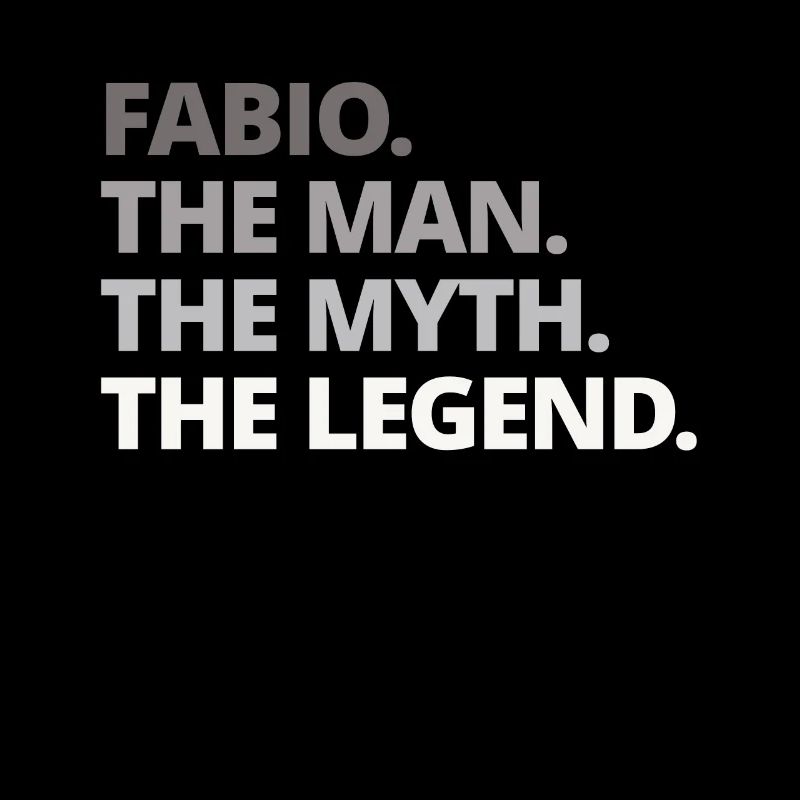 Fabio name saying gift