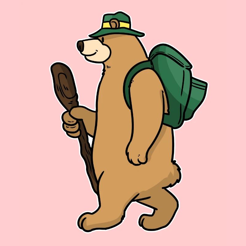 Backpacker Bär