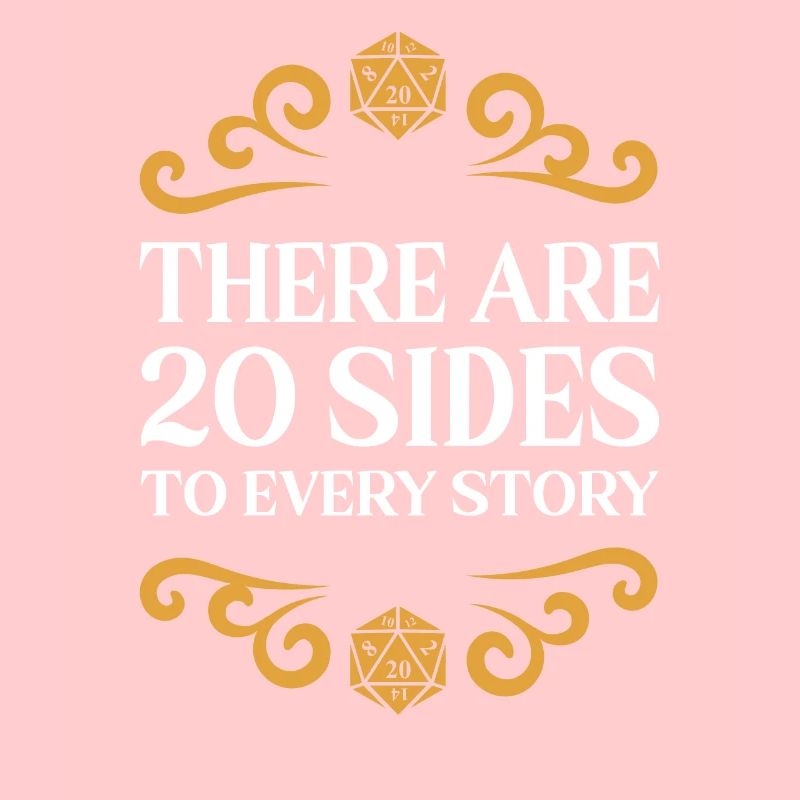 Cool Rpg D20 Dice Saying - Dice Role Gift