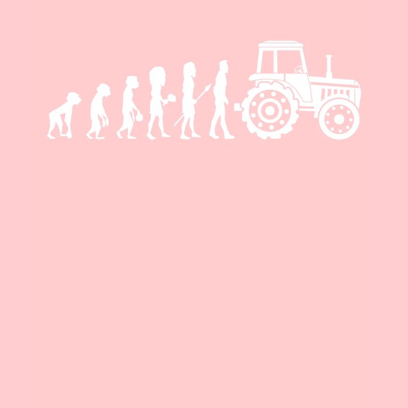 Tractor evolution tractor farmer farmer gift