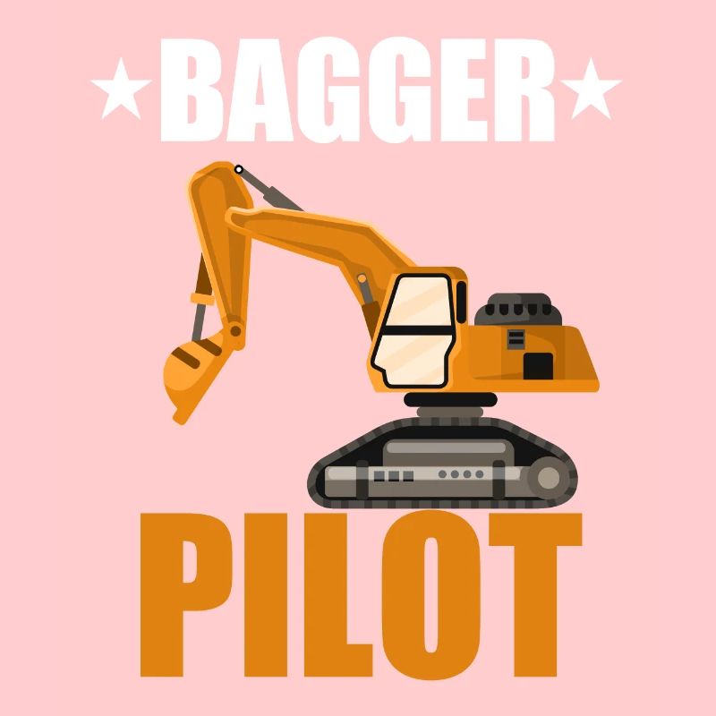 Bagger Pilot Shirt • Baggern • Bagger Geschenk