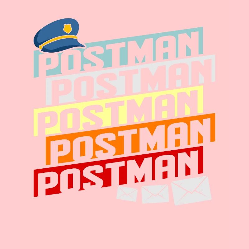 Post Postman Post disant lettre Postman Gift