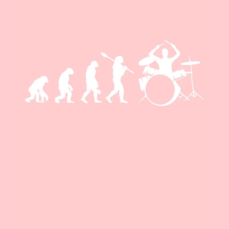 Drummer evolution drums bass guitar