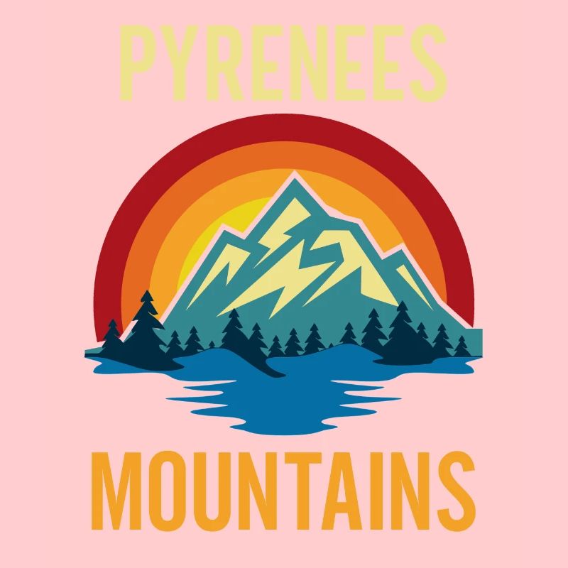 Pyrenees Mountains Sunset
