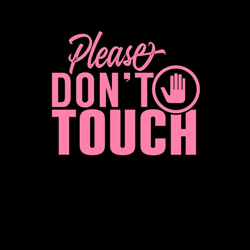 Please do not touch hands Just look fingers away