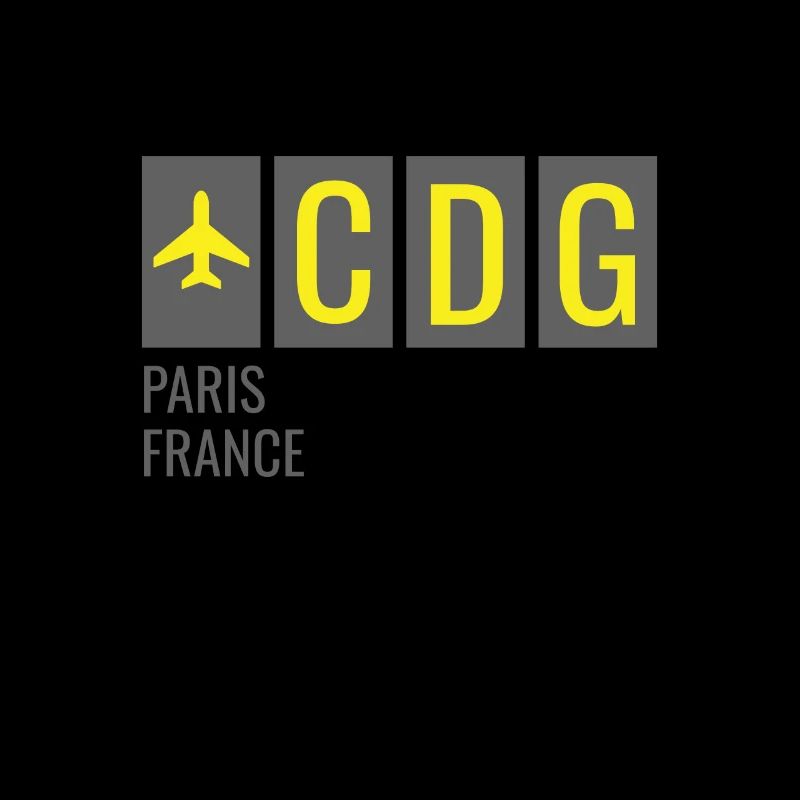 Code de l’aéroport de CDG Paris France