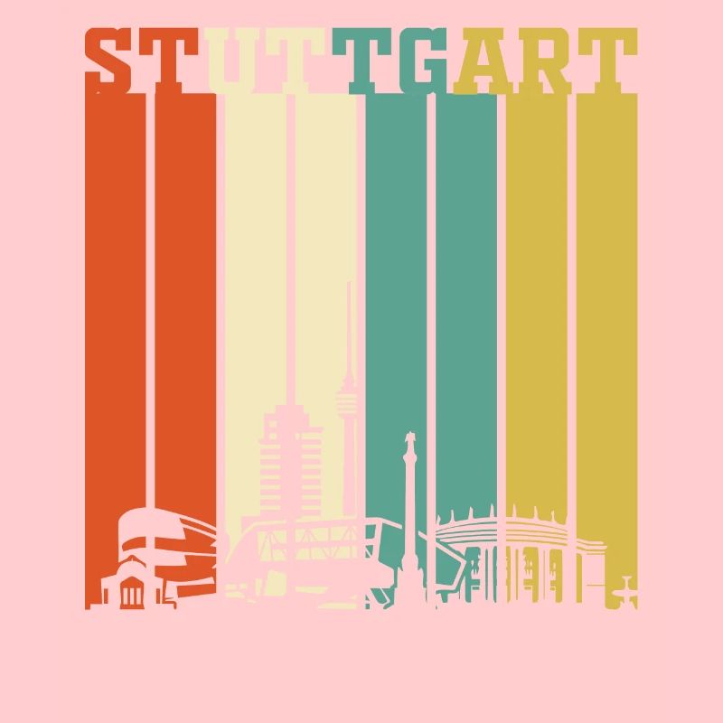 Stuttgart | Stuttgart Geschenk Skyline