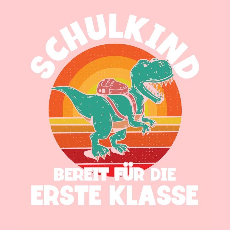 Dinosaurier Schulbeginn Schulanfänger Schulkind