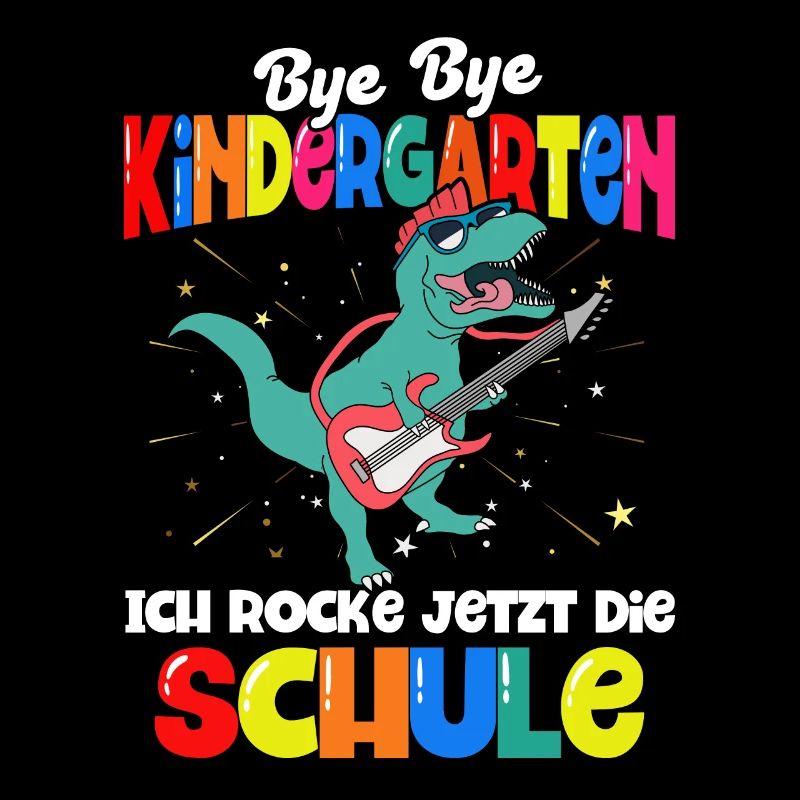 Dinosaurier Schulbeginn Schulanfänger Schulkind