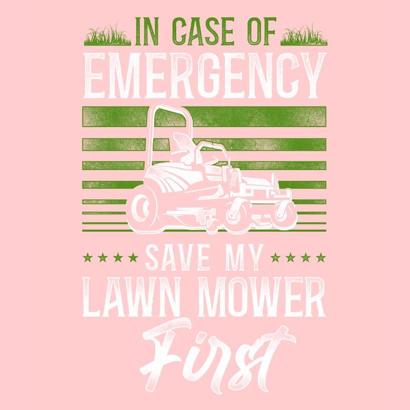 Lawn Mower Mowing Dad Father
