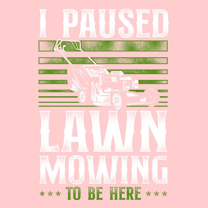 Lawn Mower Mowing Dad Father