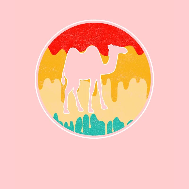 Dromadaire Camel Retro