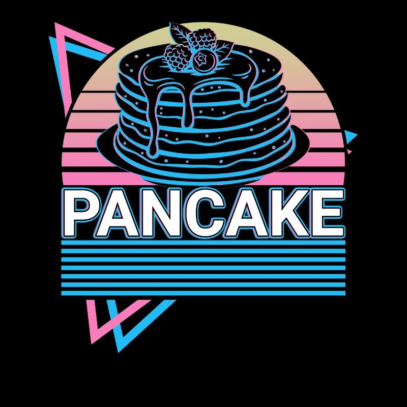 Pfannkuchen Retro Geschenk