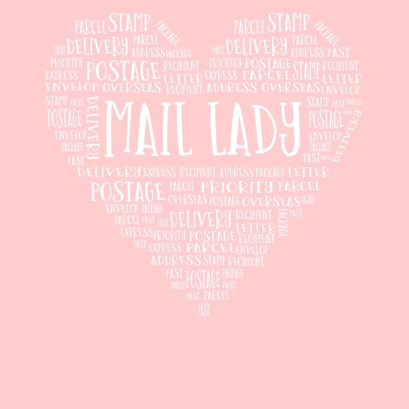 Dame de la poste, livraison postale
