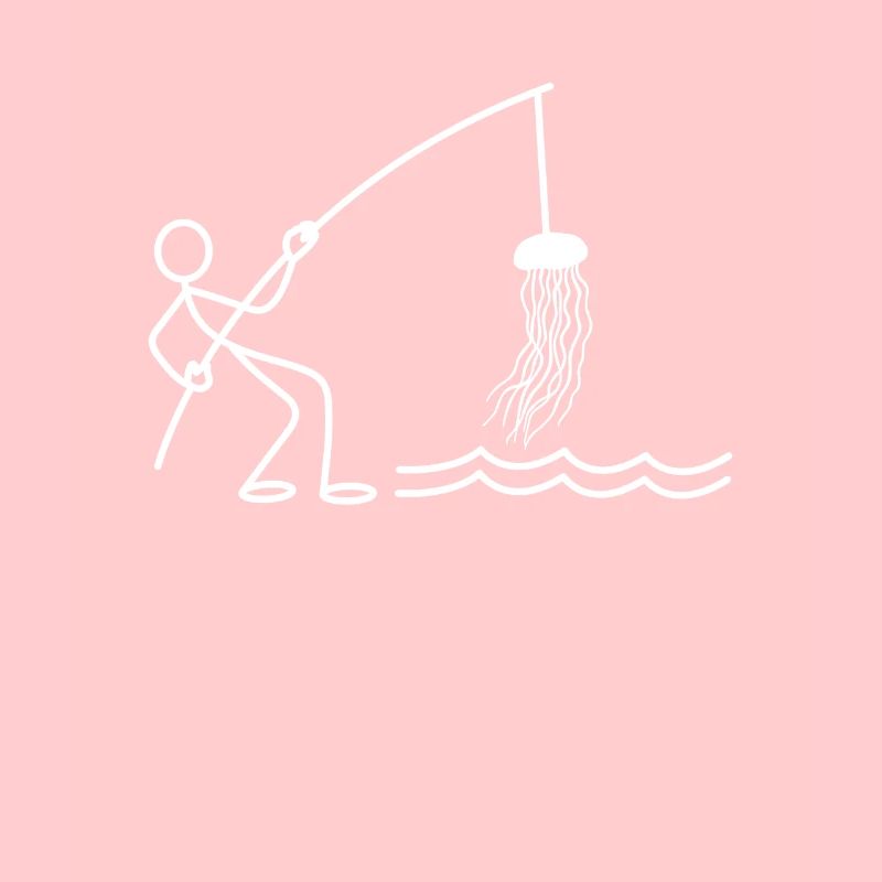 Méduse Bâton figure Méduse Pêche Méduse Méduse