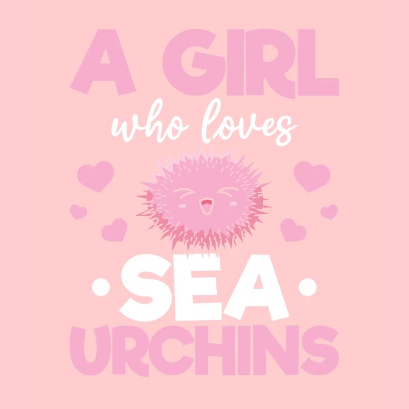 Ein Mädchen, das Seeigel liebt
