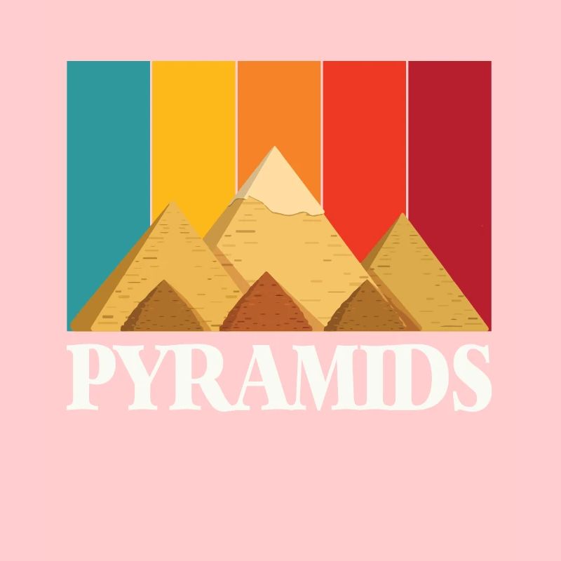 Pyramides Gizeh Egypte Rétro Sphinx