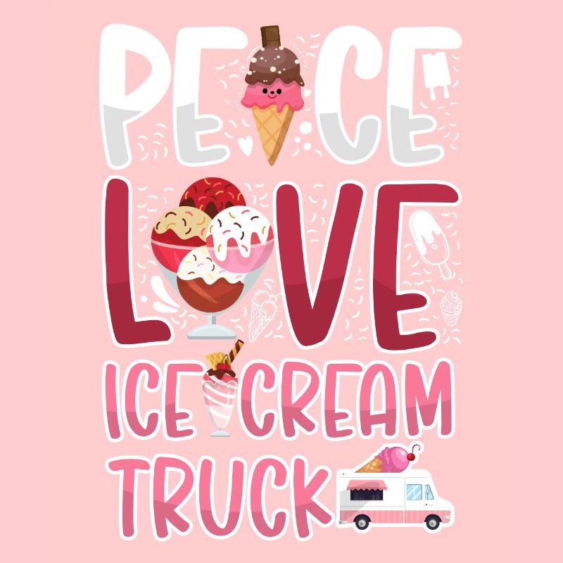 Crème glacée Camion de crème glacée Van Cone