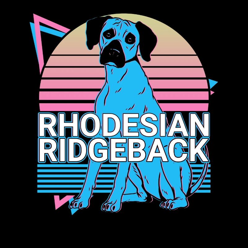 Rhodesian Ridgeback Retro