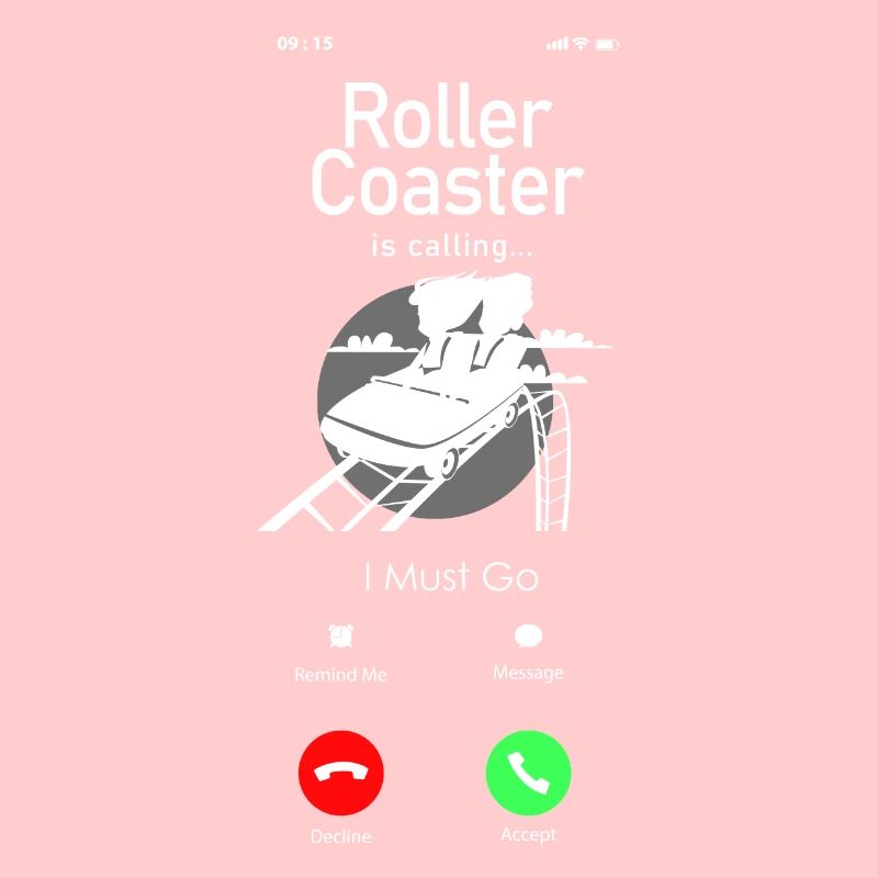 Roller Coaster Phone Display