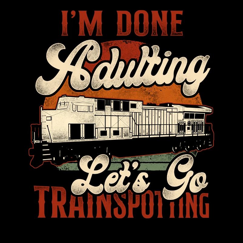 Freight Diesel Train Driver