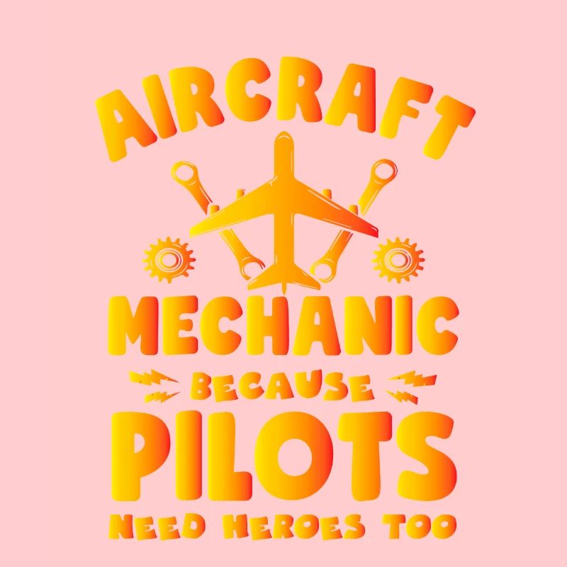 Funny Plane Aircraft Mechanic Maintenance Engineer