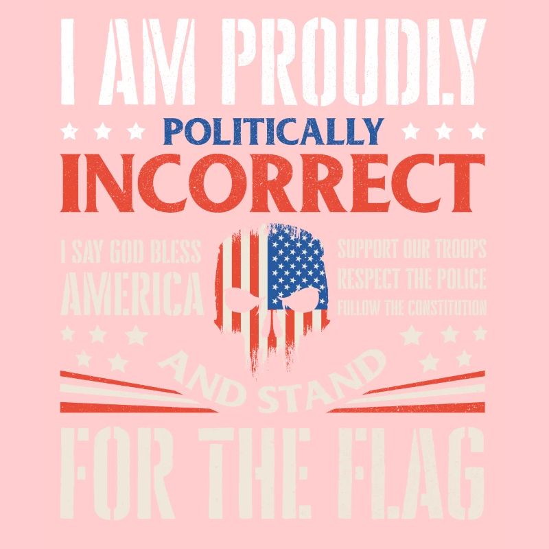 Sono politicamente scorretto, orgoglioso americano