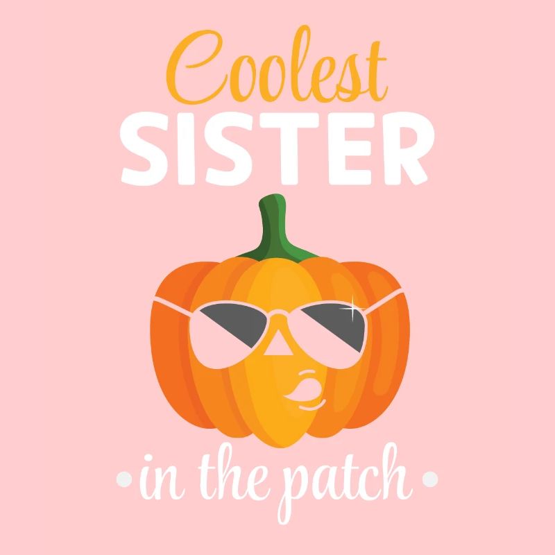 Halloween La sœur la plus cool dans le patch I Sœur Pum
