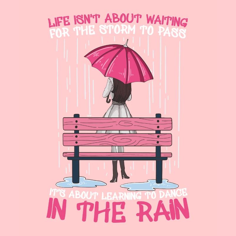 Learning To Dance In The Rain Regenschirm Sturm