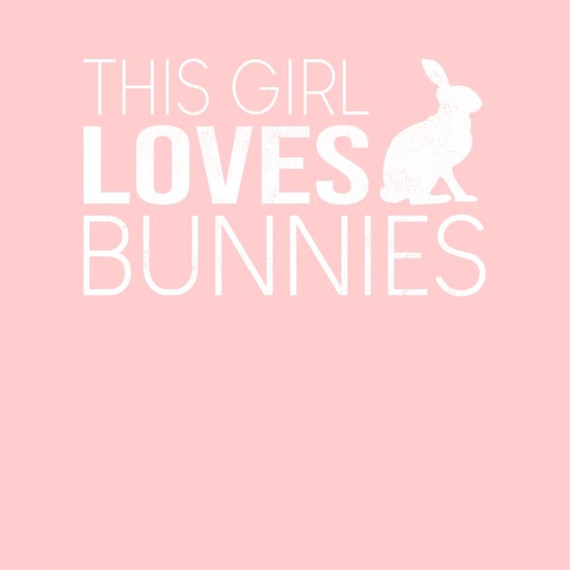 Mädchen Hase Spruch