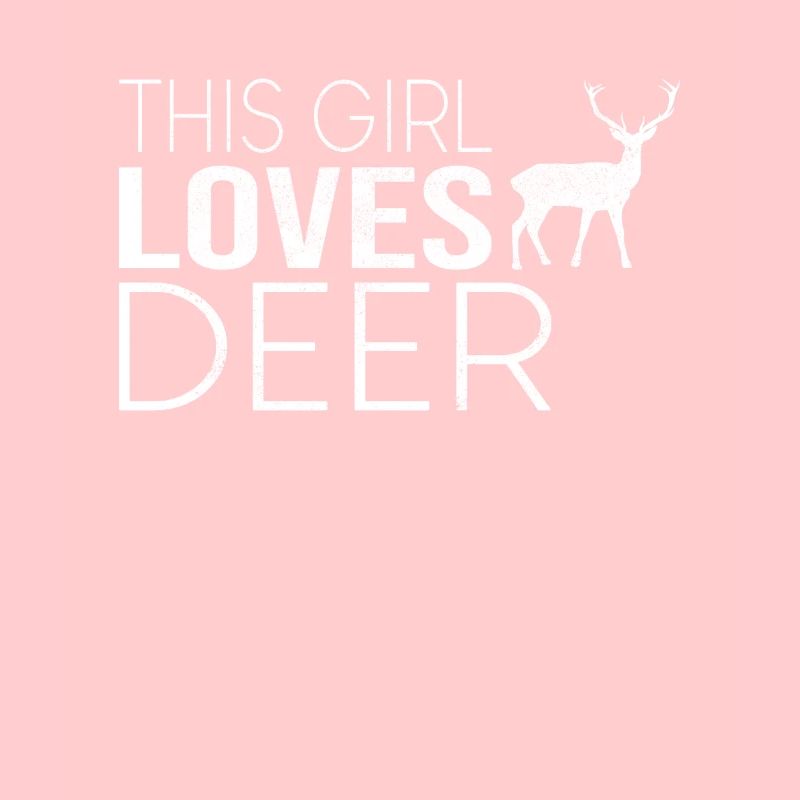 Fille Cerf Disant