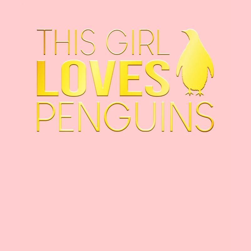Fille Pingouin Disant