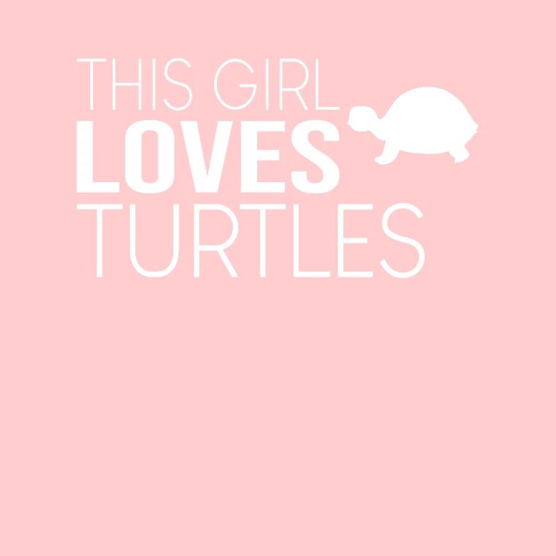 Mädchen Schildkröte Spruch