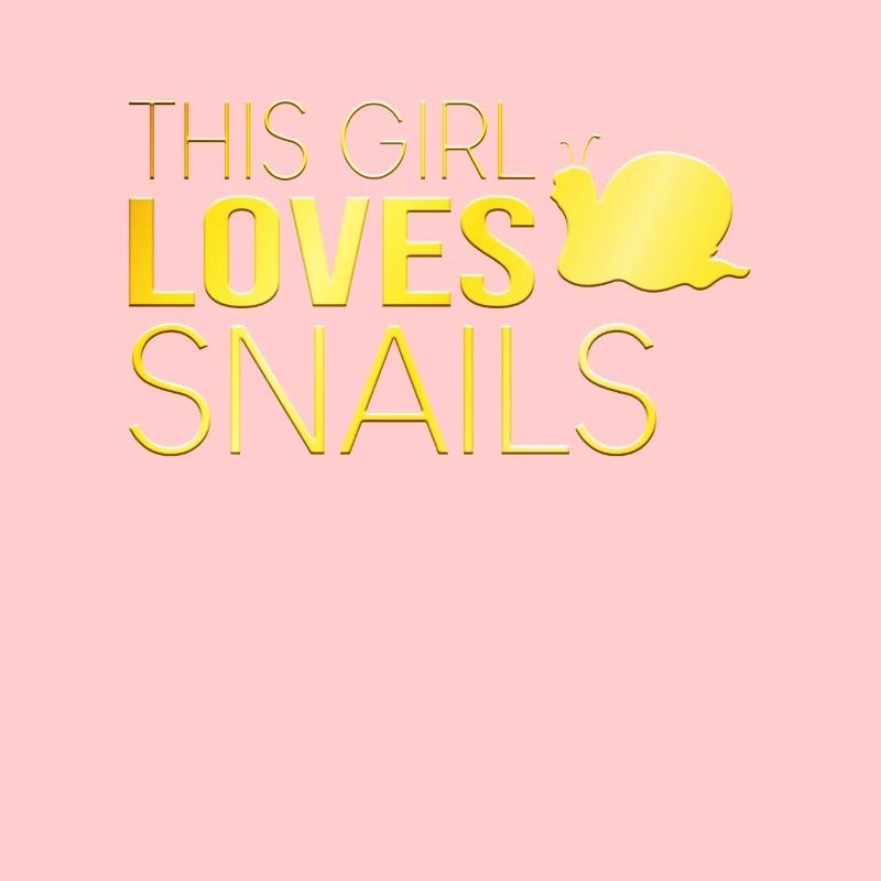 Fille Escargot Disant