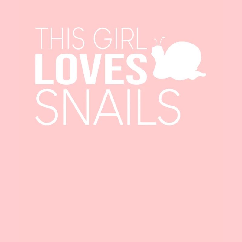 Fille Escargot Disant