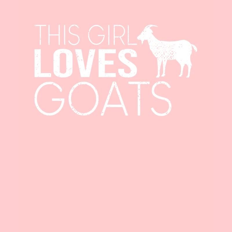 Mädchen Ziege Spruch