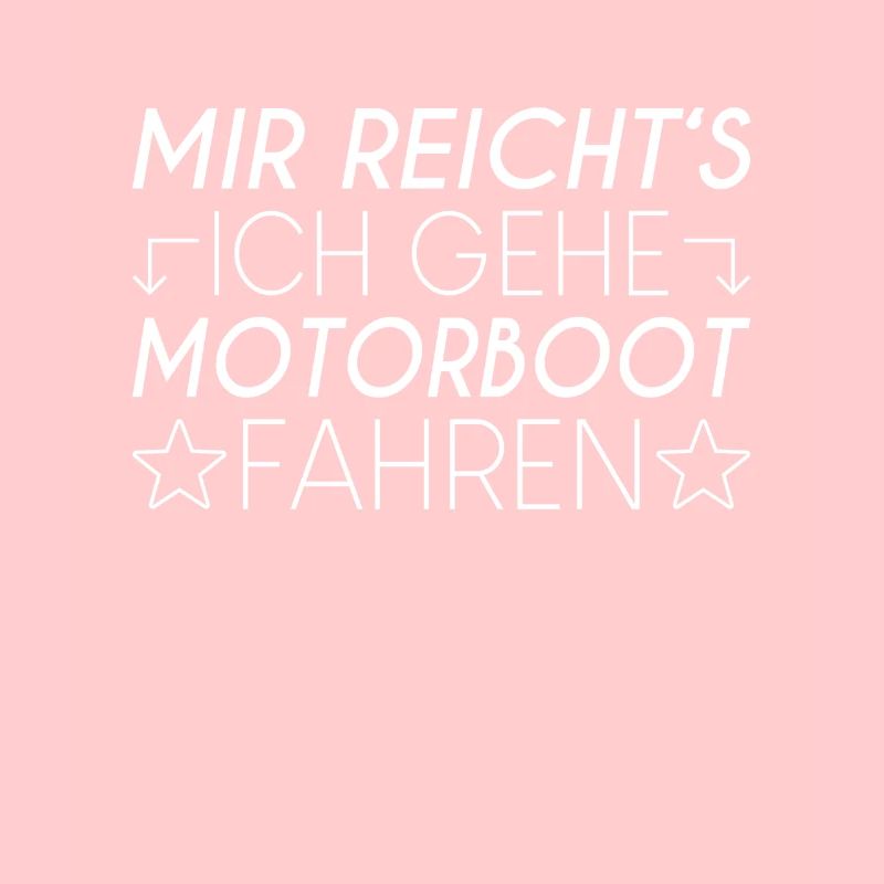 Motorboot Spruch