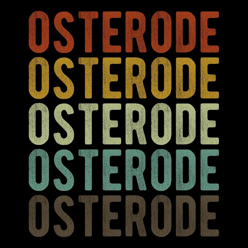 Osterode Stadt Retro Vintage
