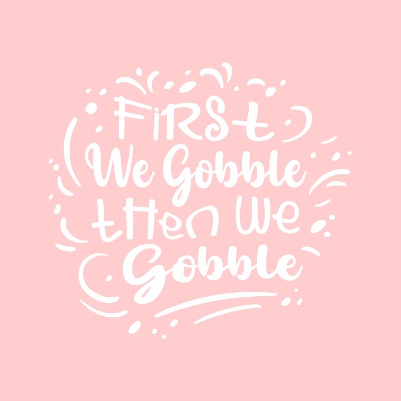 First we devour, then we devour