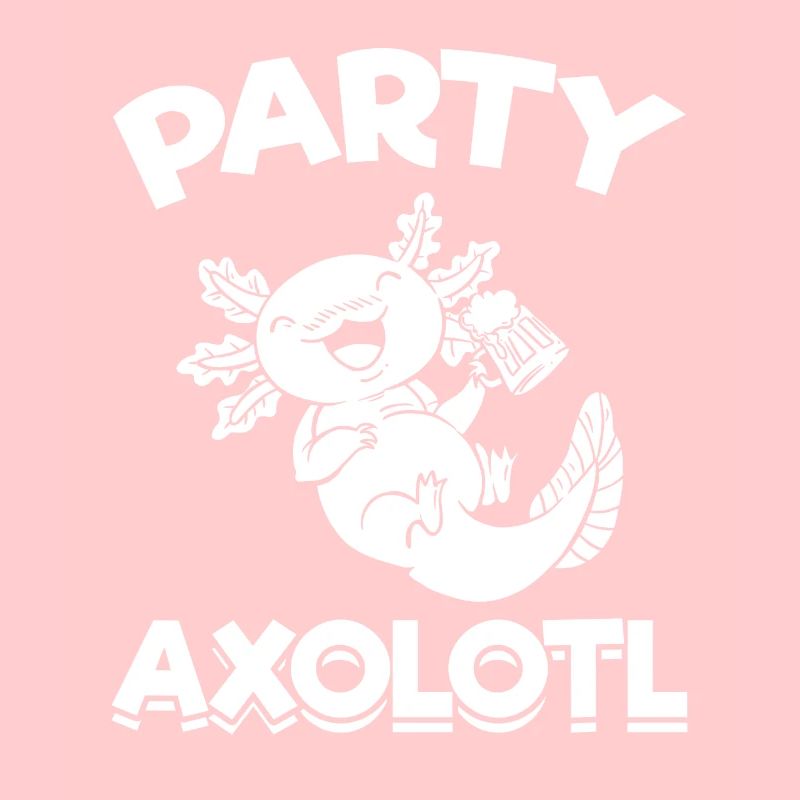 Funny Axolotl Party