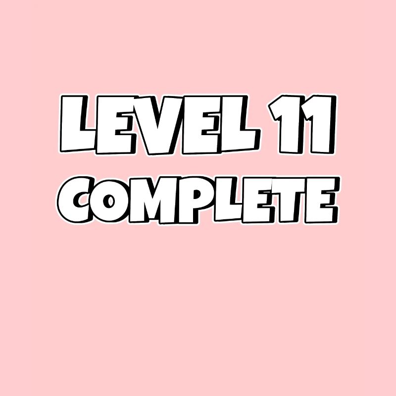 Level 11 Complete Geburtstagsgeschenk 11 Jahre