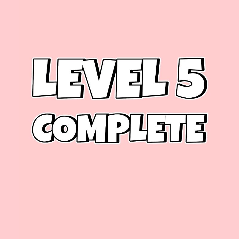 Level 5 Complete Geburtstagsgeschenk 5 Jahre