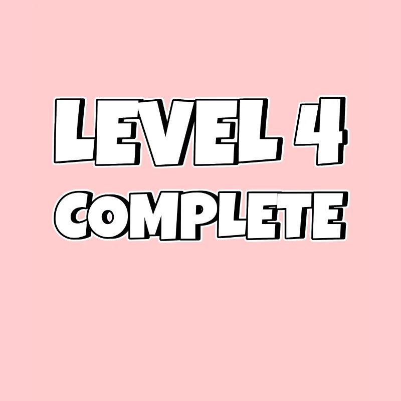 Level 4 Complete Birthday Gift 4 Years